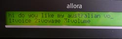 allora word prediction
