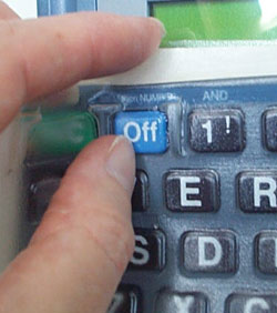 LightWRITER keyboard glove