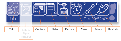 activity bar