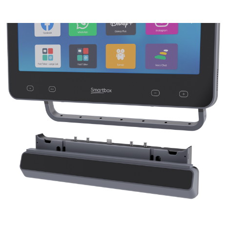 Front view of Grid Pad with Evo detached below.