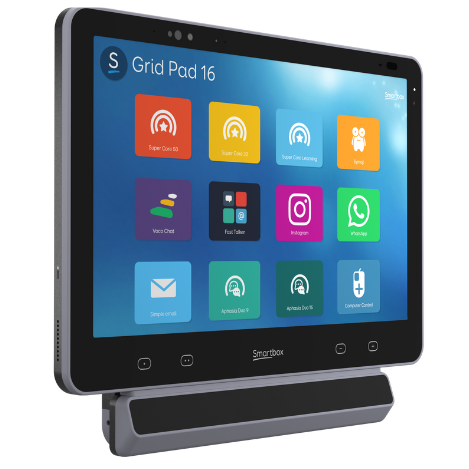 Front view of Grid Pad with Evo attached.