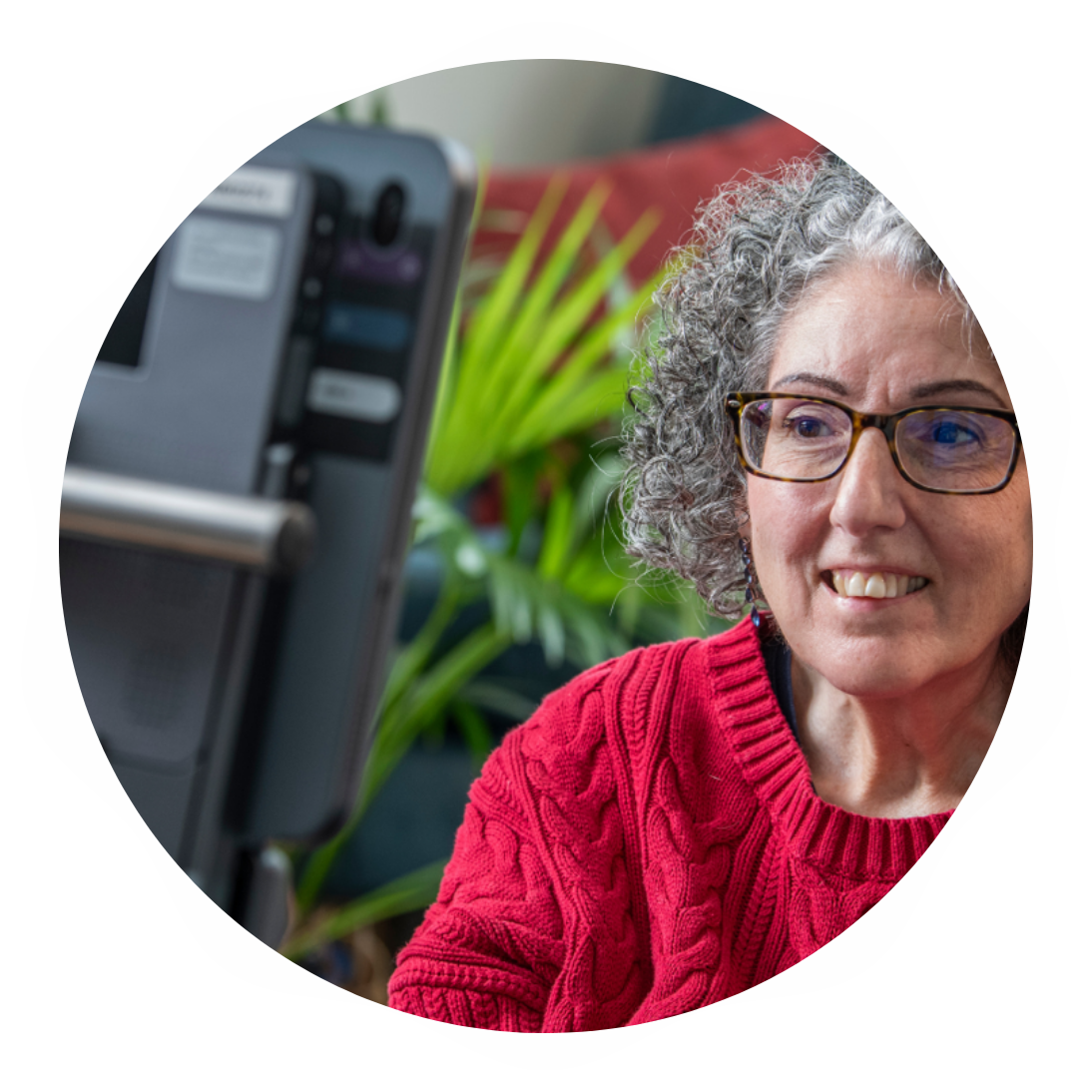 Sarah, Grid user living with MND