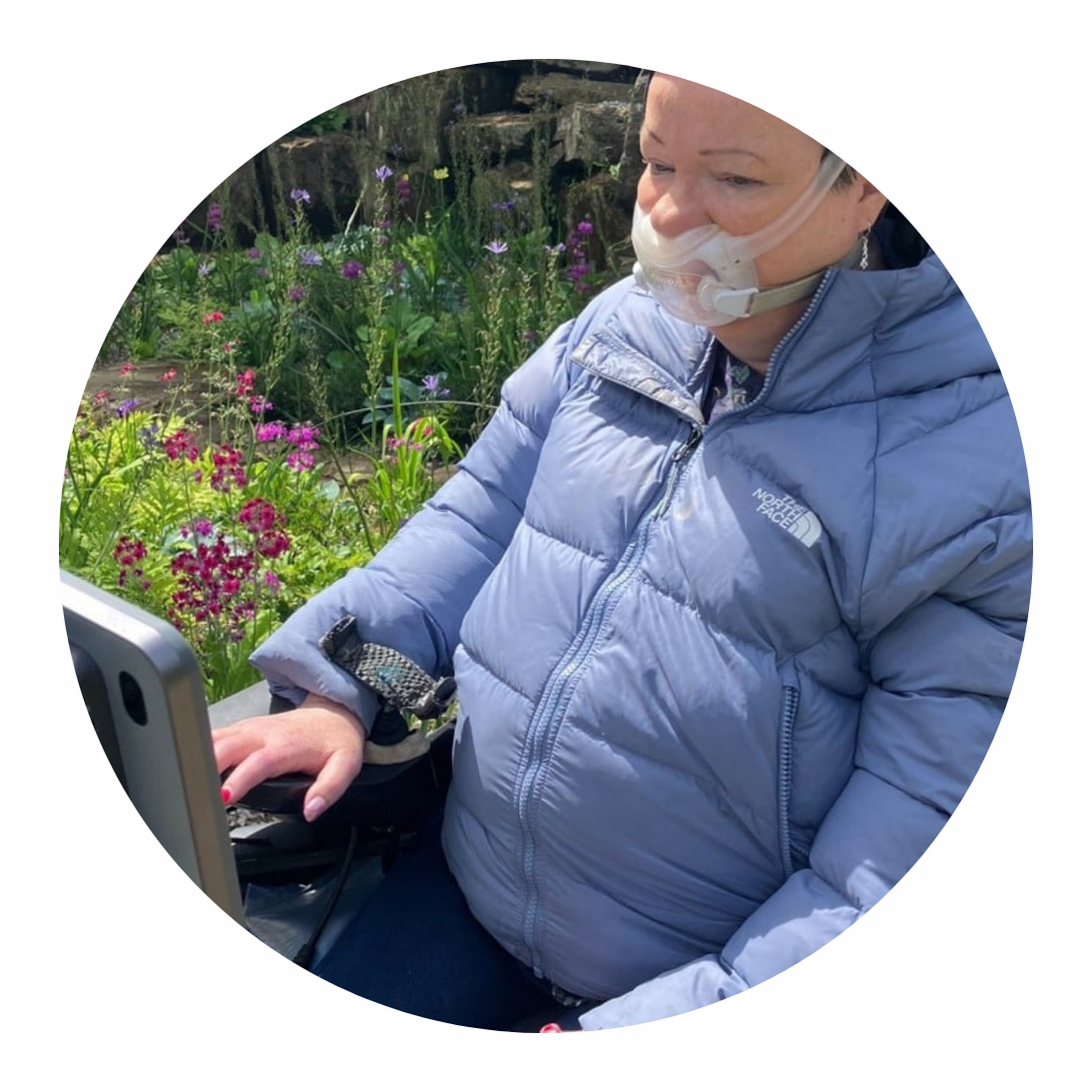 Cath, Grid user living with MND