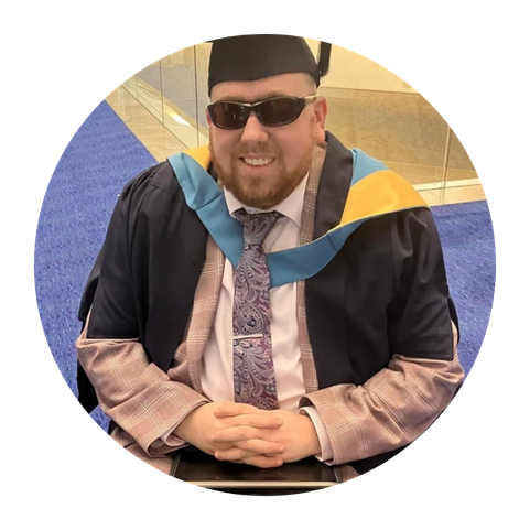 Oliver graduating