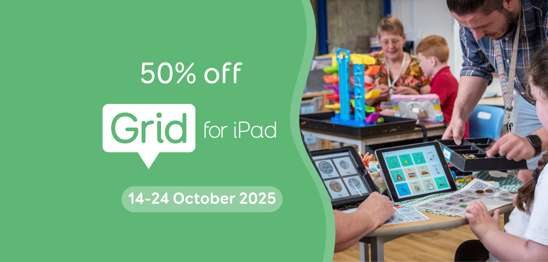 Grid for iPad 50% off app sale October 2025 | Blog | Zyteq - Electronic ...