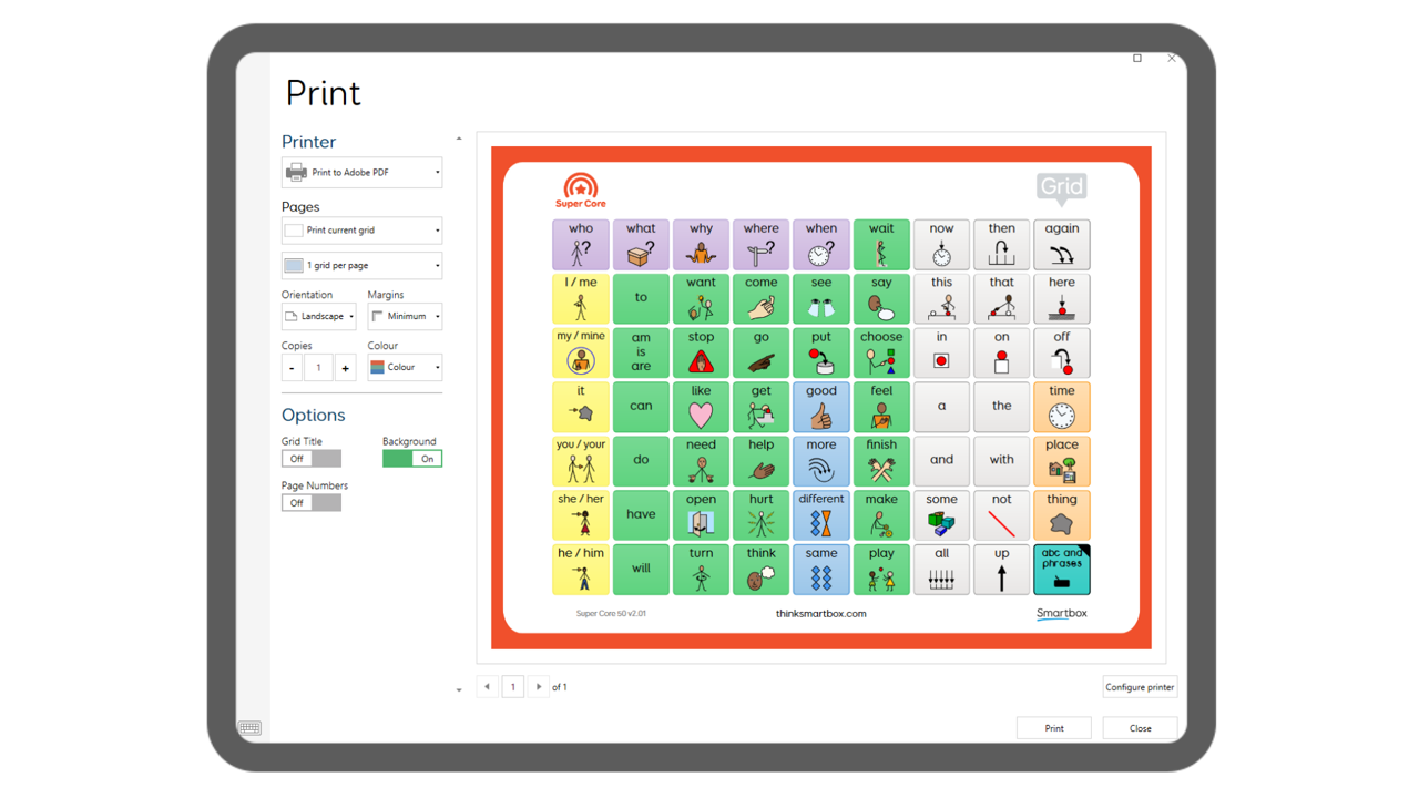 A refreshed look for printable boards
