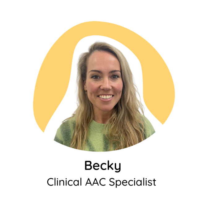 headshot photo of Becky, Speech and Language Therapist