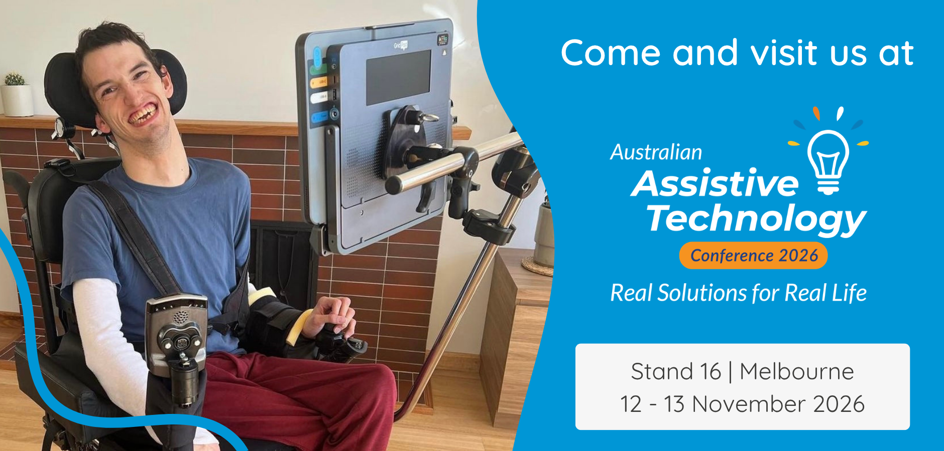 Come and visit us at the AATC, Stand 16, 12 to 13 November 2026