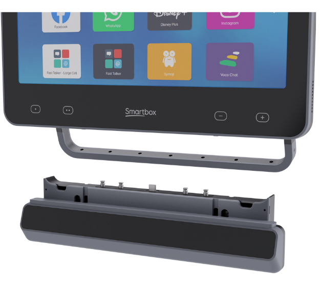 Durable modular design - Grid Pad with Evo enclosure detached below.