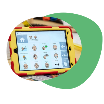 Voco Chat vocabulary on Grid for iPad